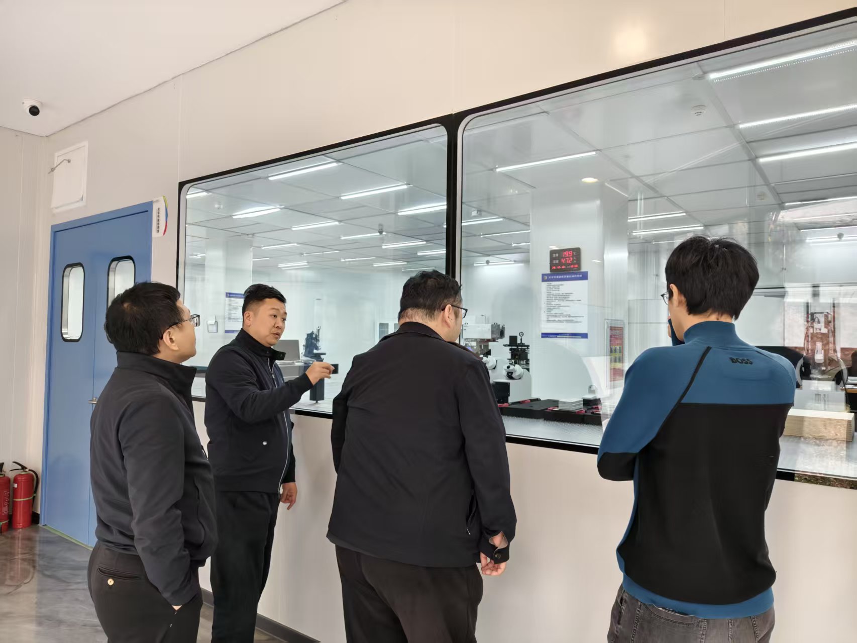 北京机智赛博智能科技有限公司来访中心交流调研